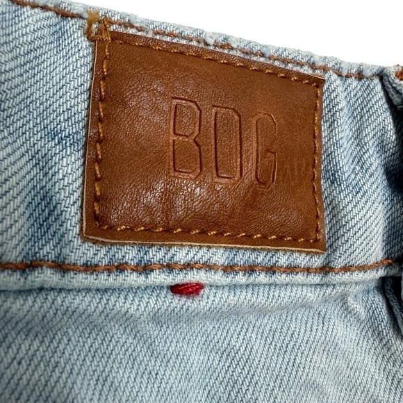 BDG Asymmetrical A-Line Cutoff Denim Short, 29 - Picture 7 of 12